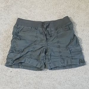 Olive green shorts